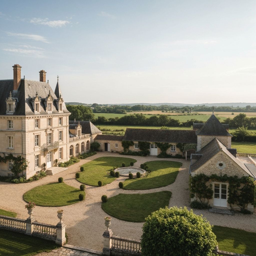 French Provincial estate with timeless elegance